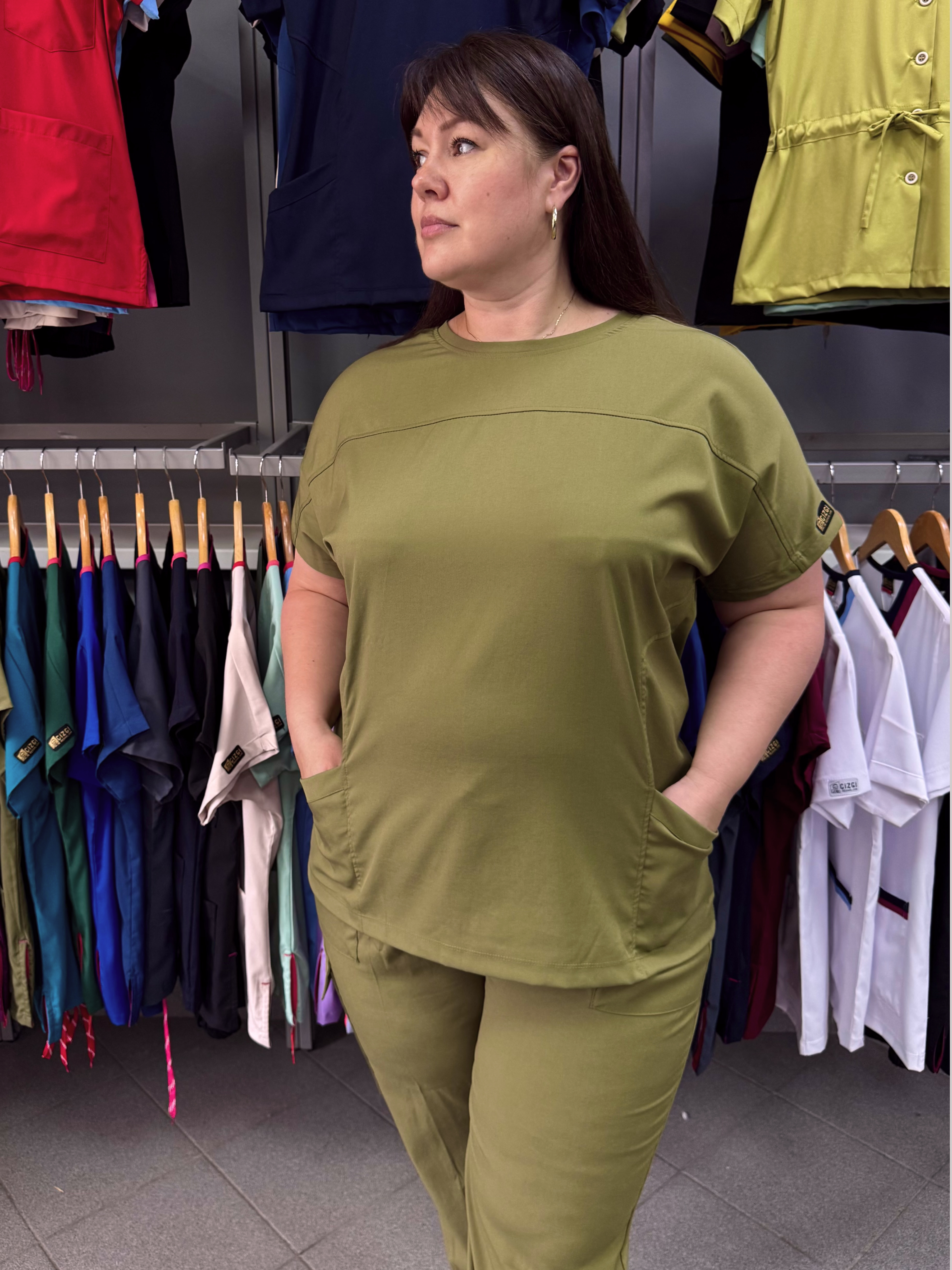 Костюм Basic Lux Lycra Хаки (Khaki) XXL