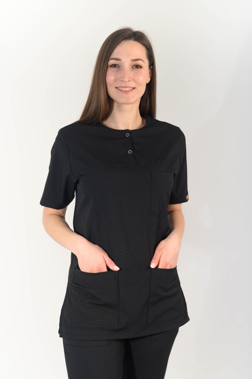 Костюм Lycra 2 кнопки Черный (Siyah) XXS
