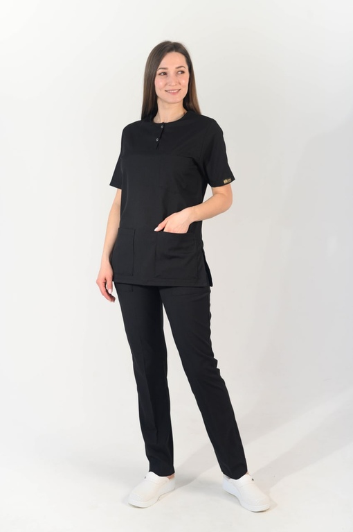 Костюм Lycra 2 кнопки Черный (Siyah) XXS