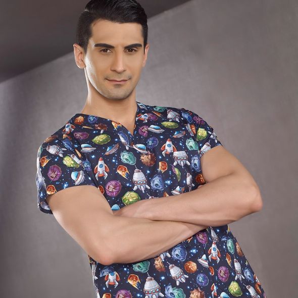 Топ Космос Lycra Принт (Print) XXS